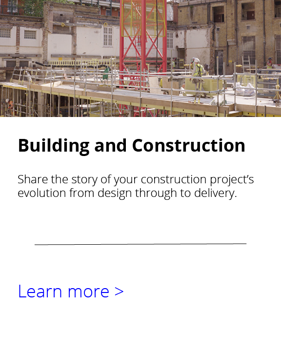 Building and Construction Video Production in London